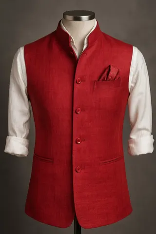 A koti waistcoat made to measure at Kachins Tailors