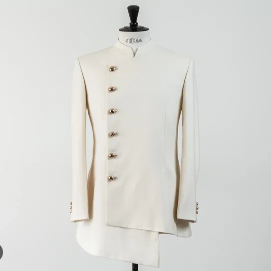 A sherwani made to measure at Kachins Tailors