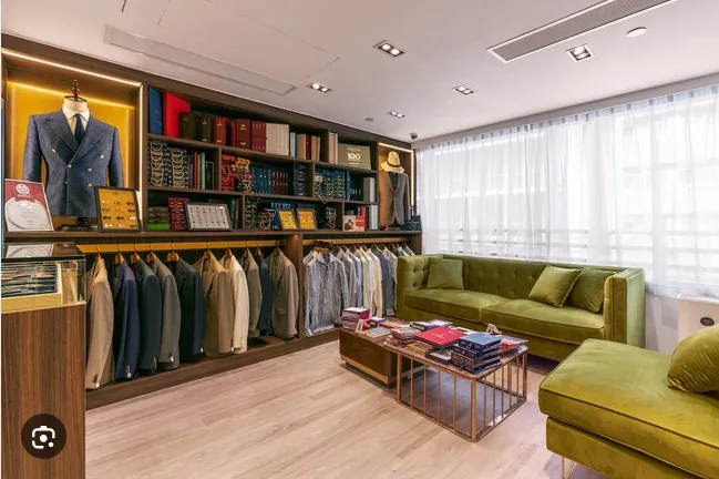 Inside the Kachins Tailors shop
